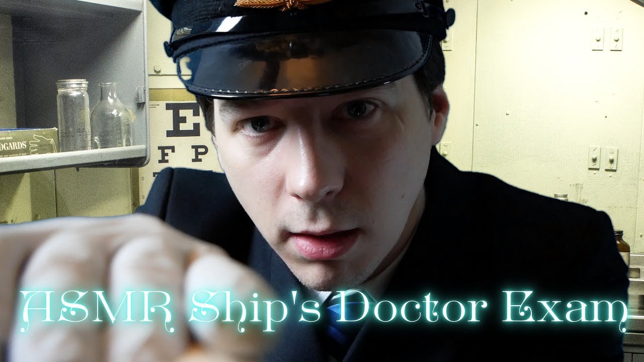 ASMR-экзамен на врача 🚢 Круизный лайнер прошлых лет 🌊