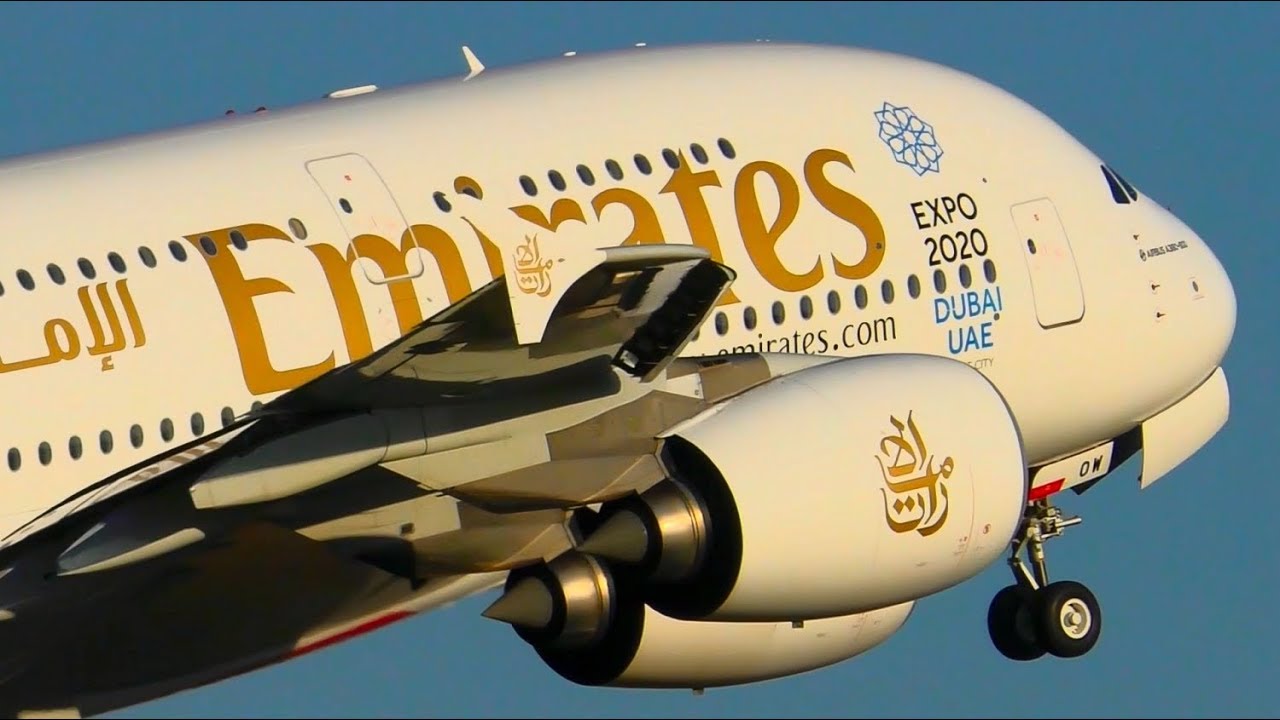 10 AWESOME Emirates AIRBUS A380 Landings & Takeoffs | Melbourne Airport Plane Spotting