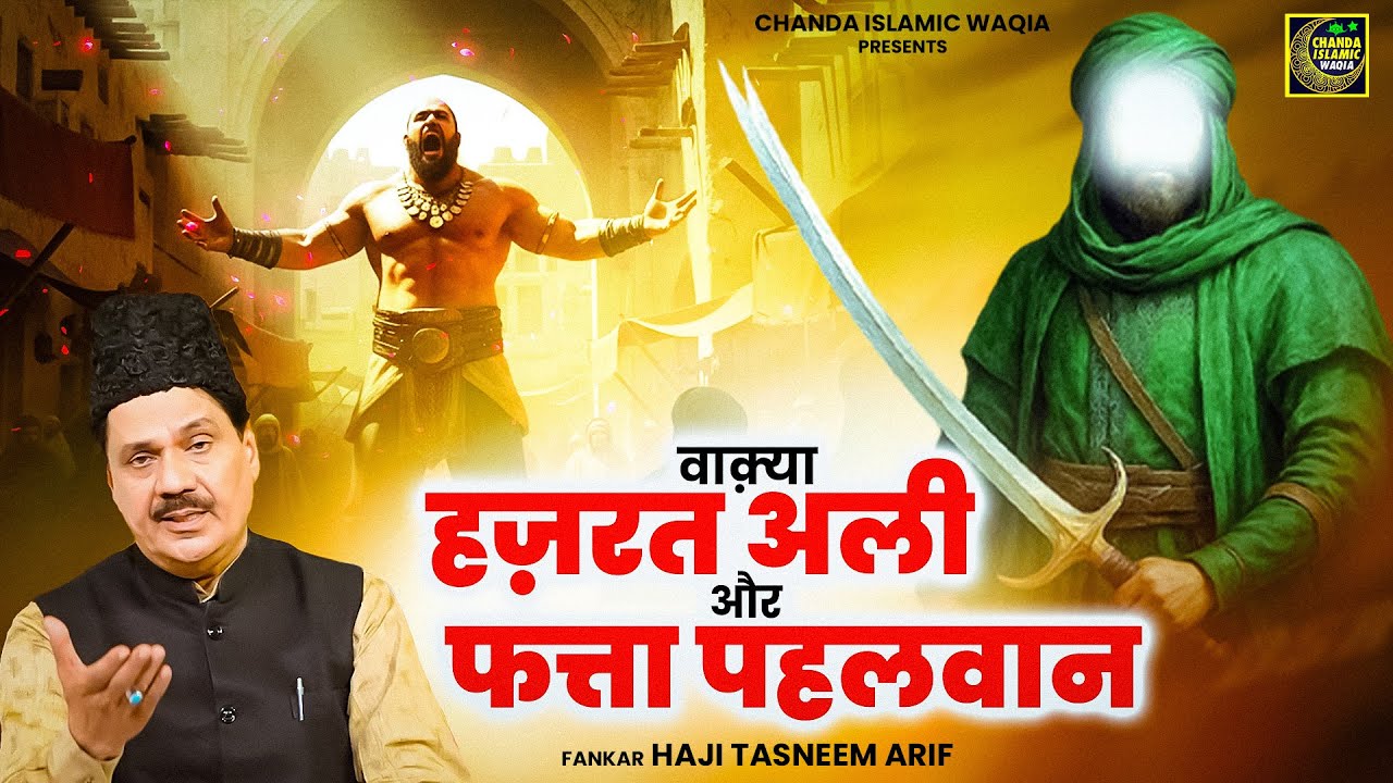हज़रात अली और फत्ता पहलवान का शानदार वाक़्या - Hazrat Ali WAQ | Tasneem Arif | New Islamic Waqya