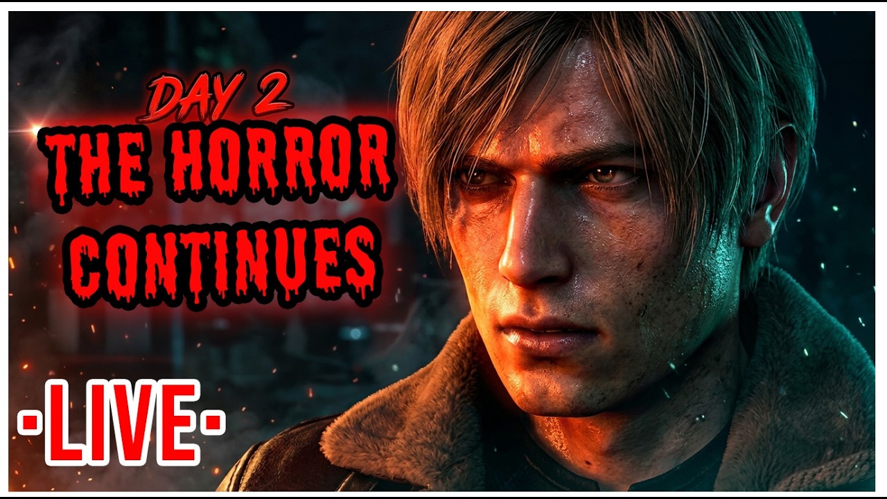 🔴 LIVE — Resident Evil 4 Remake | Leon's Mission to Rescue Ashley on PS5