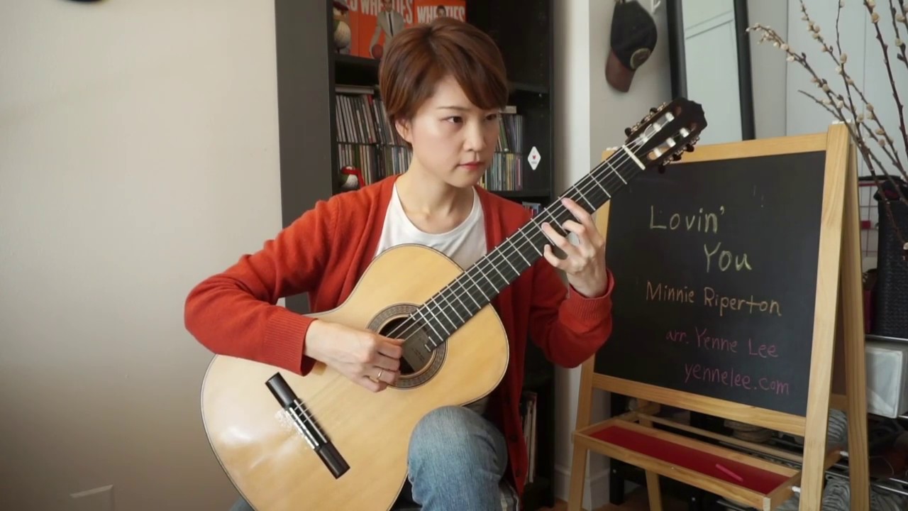 Lovin' You - Minnie Riperton - Yenne Lee - Classical guitar (fingerstyle) 클래식기타 이예은