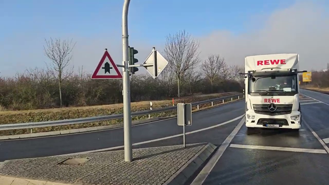358 4K POV Real Truck Driving MAN TGX 510 Germany Arnstadt to Eisenach