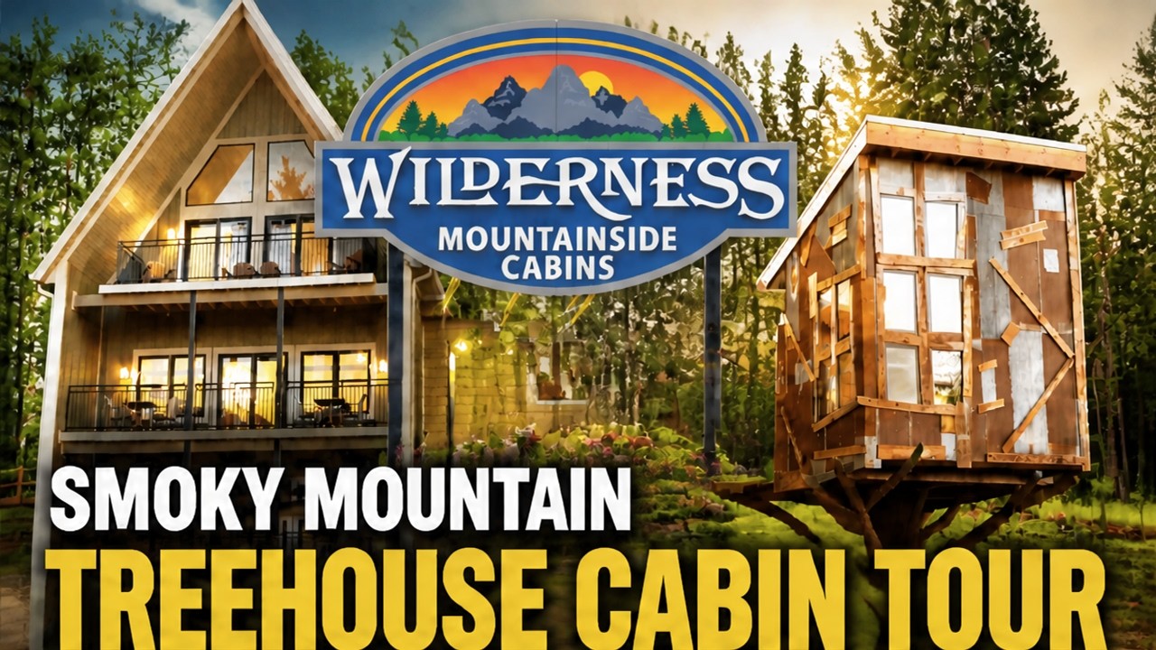 This Treehouse Cabin Gives You Access To The Largest Indoor Waterpark In Tennessee!