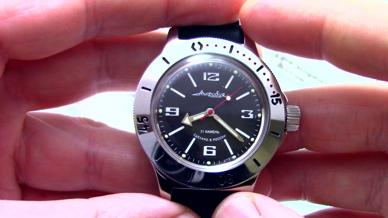 Часы Восток Амфибия 120509 - Видео обзор от PresidentWatches.Ru