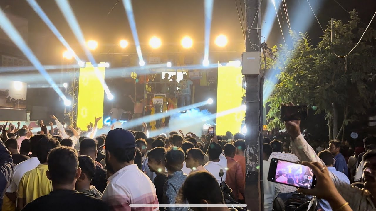 🔊STANLEY SOUND & RTG LIGHTS 21 DAY 🚩GANESH VISARJAN NAVANAGAR HUBLI | 4K