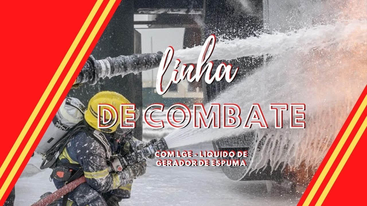 Combate a Incêndio com LGE #bombeirocivil