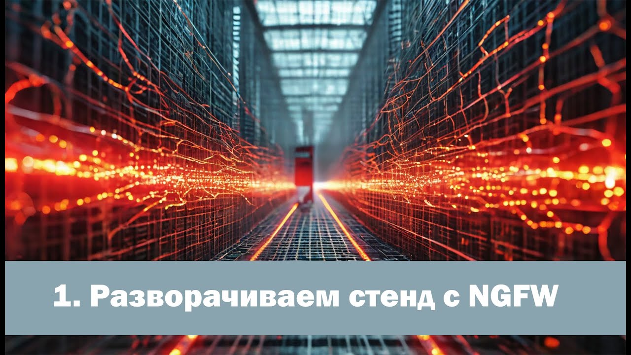 Харденинг сети - Урок 1 - Разворачиваем стенд с NGFW