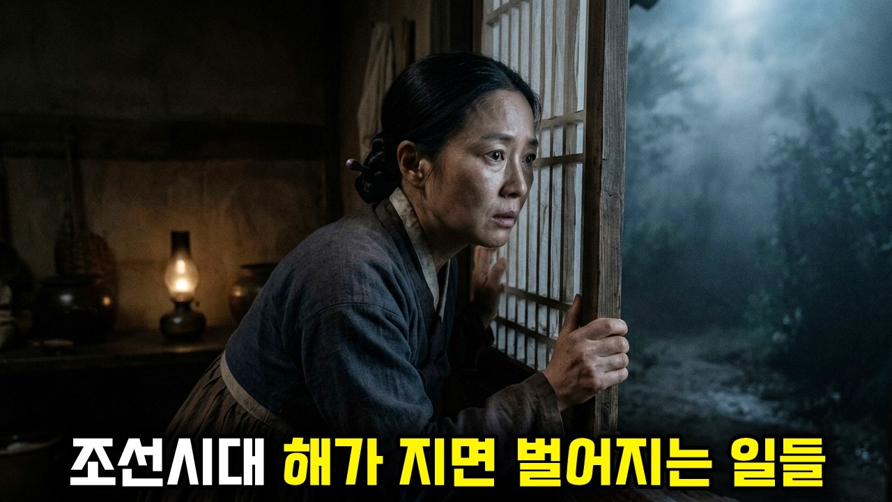 조선시대 밤의 모든 것 | 조선의 밤은 지금과 완전히 달랐습니다