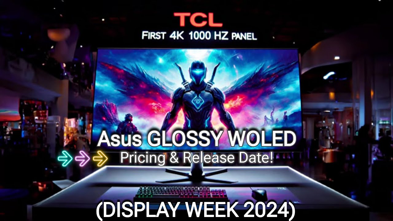 ASUS GLOSSY WOLED XG27AQDMG PRICING & RELEASE Revealed! + NEXT GEN ODYSSEY G7 4K 1000hz Incoming?