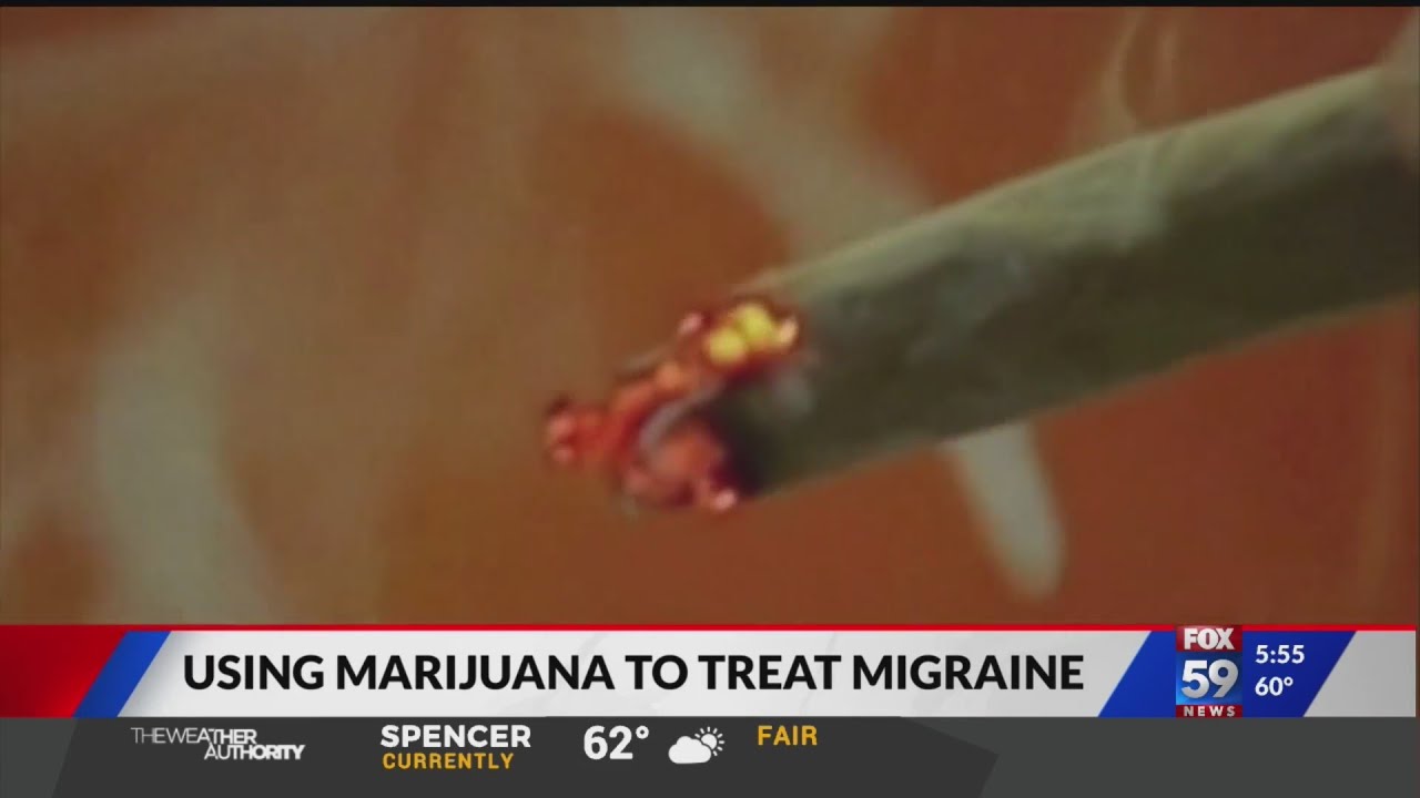 New study following people with migranes self-medicating with marijuana