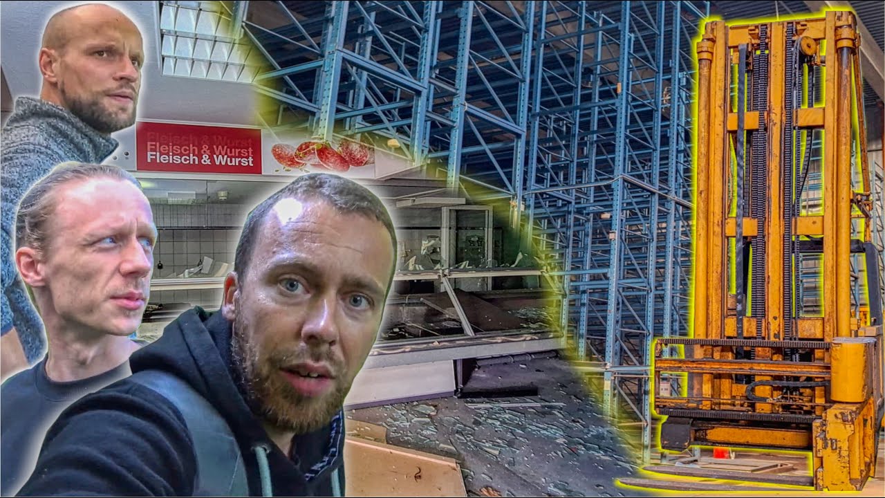 Wir schaffen es auf ein ehemaliges Lekkerland - Gelände 🔒 / Überall riesige Lager 🧯