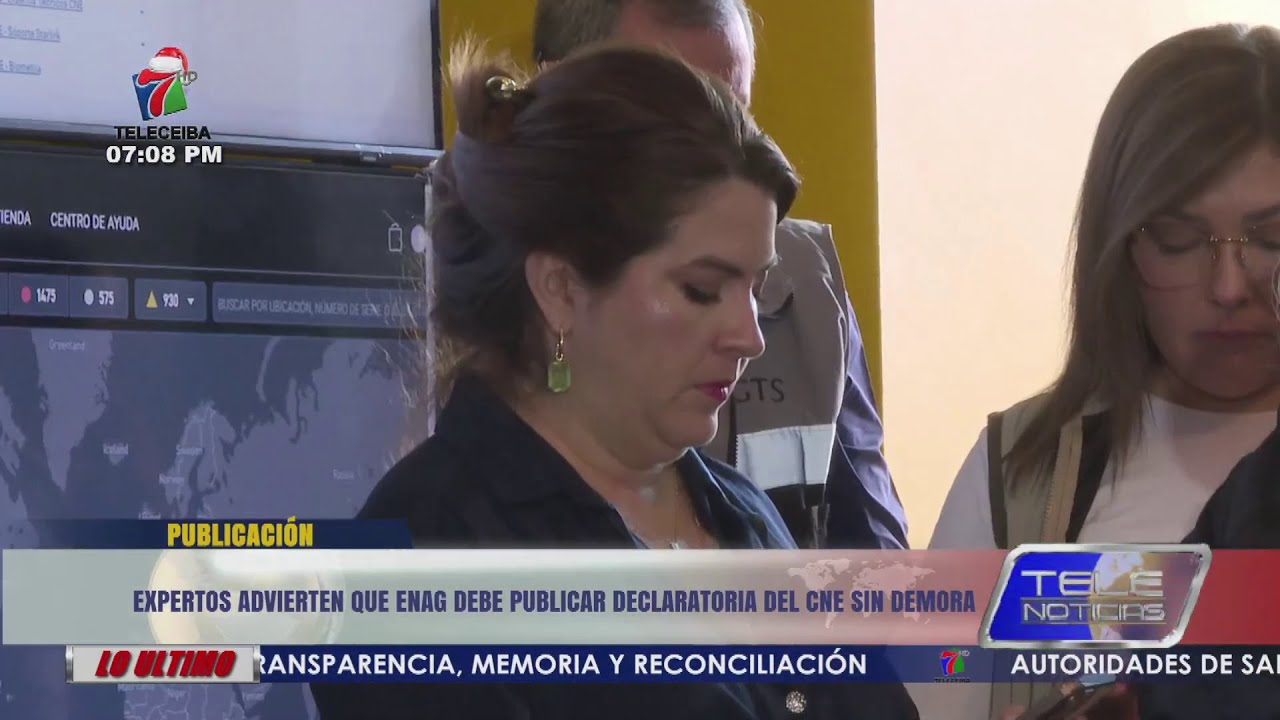 Expertos advierten que ENAG debe publicar declaratoria del CNE sin demora