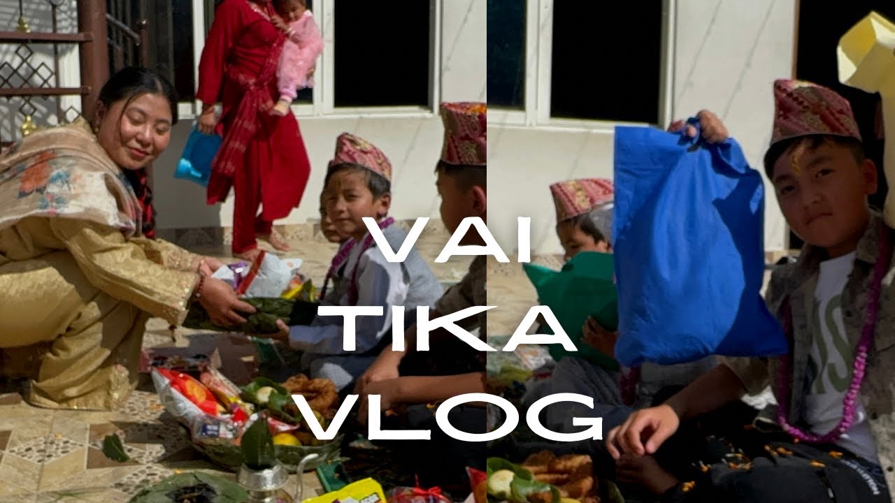 GANTO & MUSO KO VAI TIKA SPECIAL,VLOG STARTED BY DHAK BADAHUR & ENDED BY RITENA.HAPPY TIHAR EVERYONE