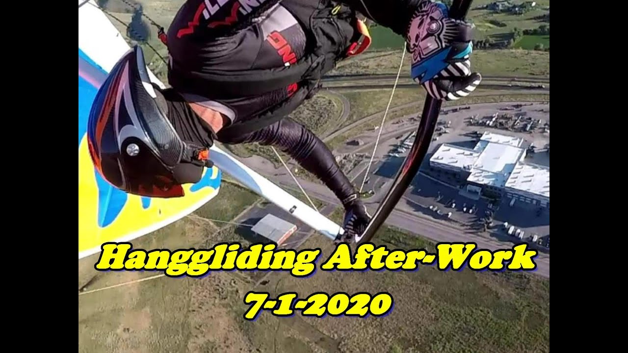 Hanggliding after-work.