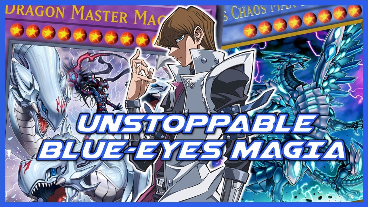 UNDEFEATED BLUE-EYES MAGIA — One-Card Board Wipe & Ladder DOMINATION