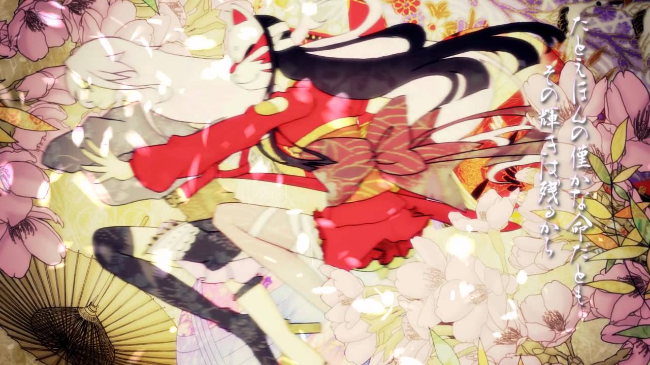 【VY1V3・IA】 桜花狂咲 【和風オリジナルPV】（高画質版）