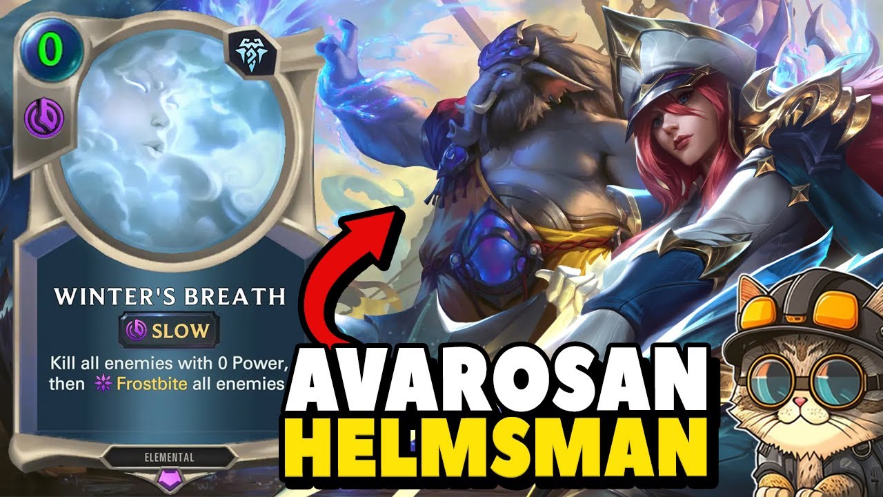 New INCREDIBLE Way To Play Frostbite !!! Ashe Illaoi Deck - Legends of Runeterra