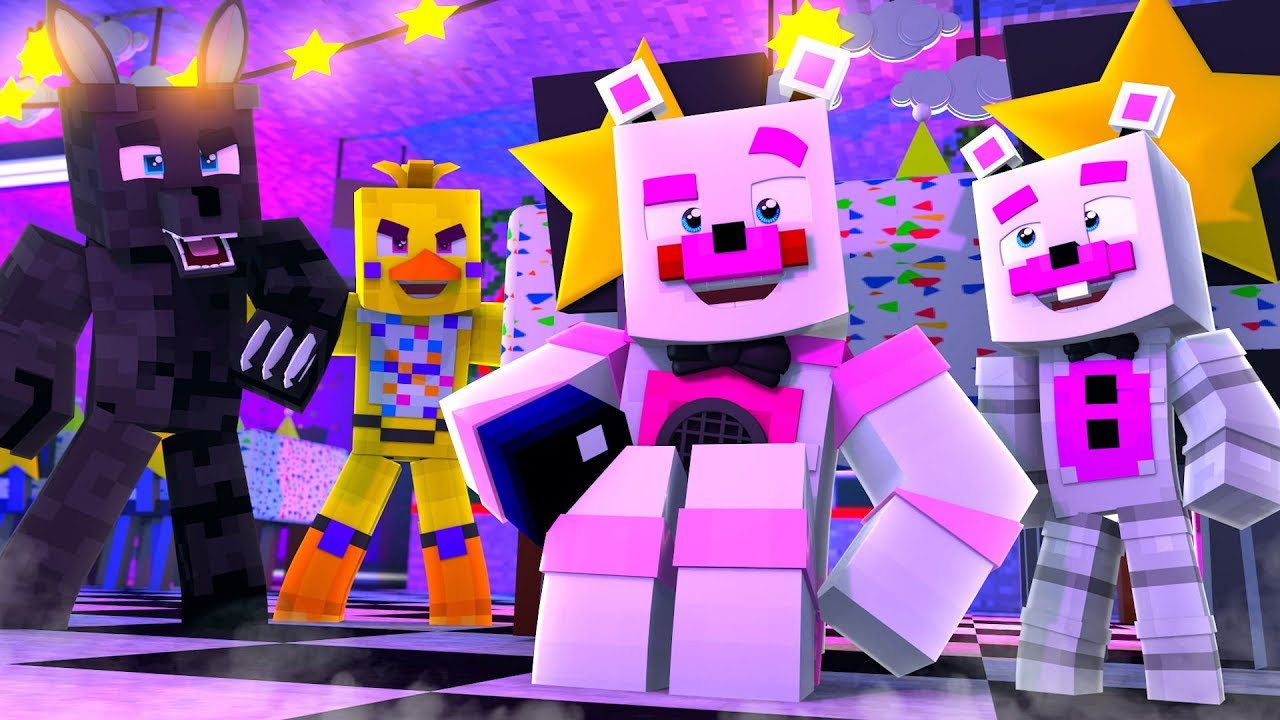 Hide and Seek in The NEW Pizzeria !! | Minecraft FNAF Roleplay