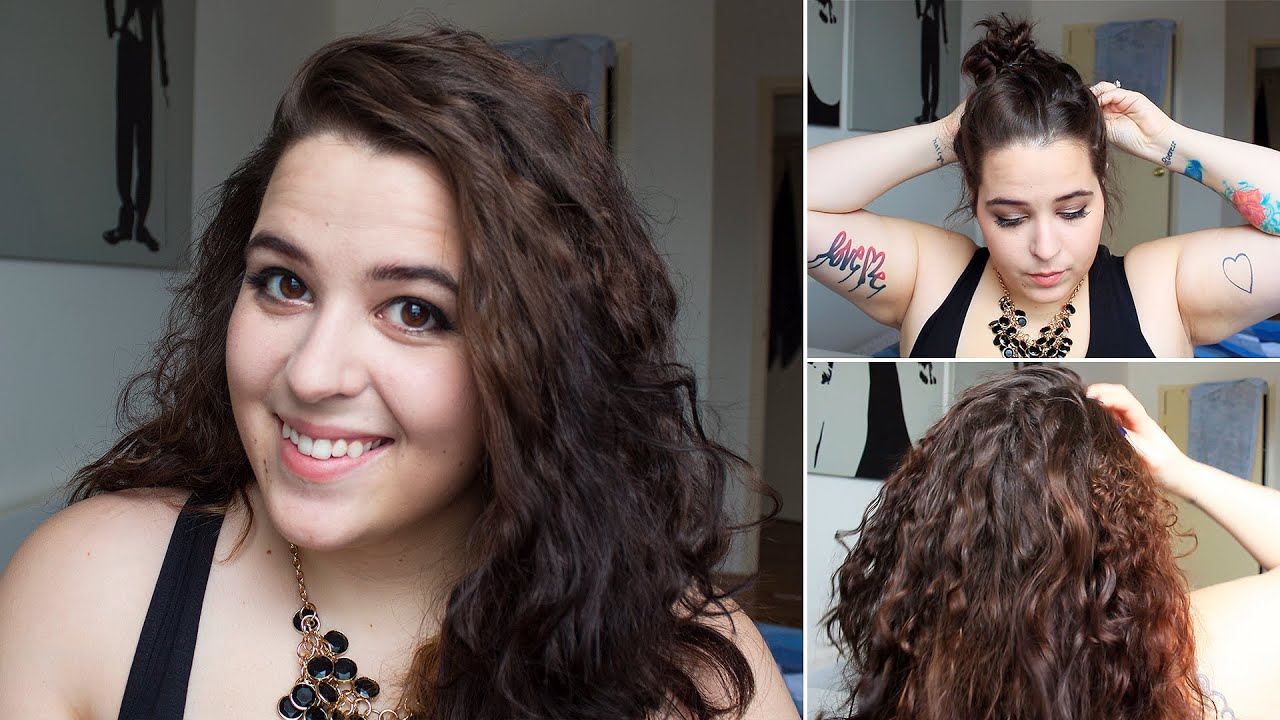 EASY No-Heat Overnight Curls &hearts; Tutorial | Ellko