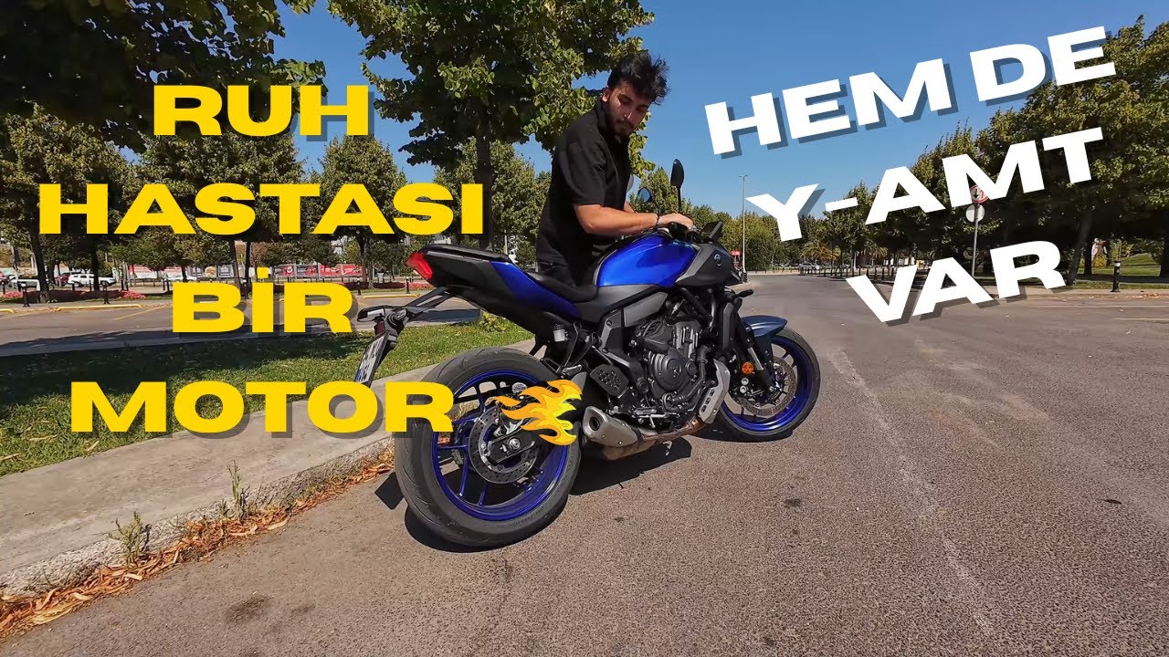 BU MOTORA NE OLMUŞ BÖYLE !! || 2025 Yamaha MT 07 Y-AMT Detaylı İnceleme