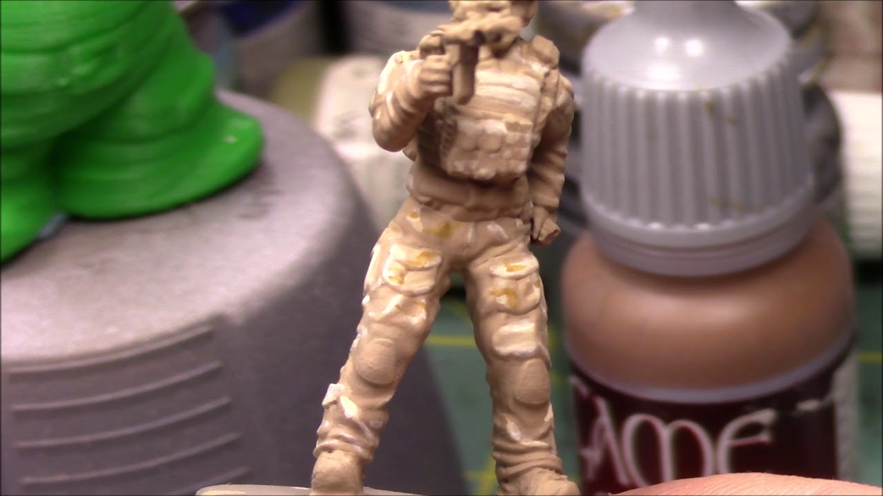 Painting AOR and Desert MARPAT Part 3