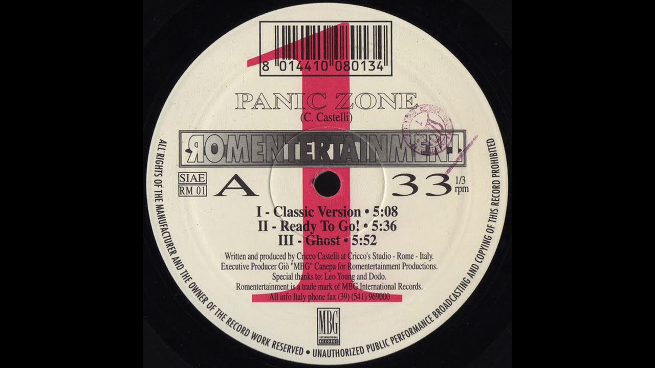 Cricco Castelli &lrm;&ndash; Panic Zone (Classic Version)