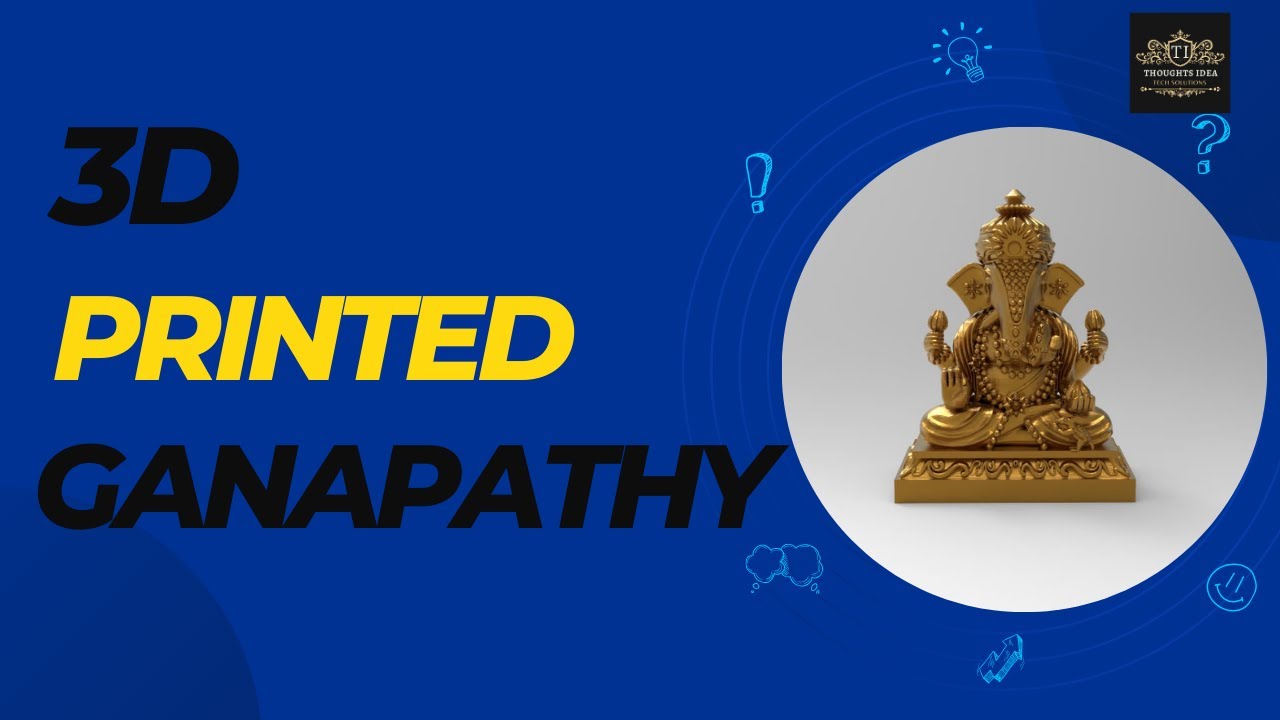 3D Printing | Ganesha |3D Printed Lord Ganesha Statue | vinayagar | ganesh chathurthi | lord ganesha