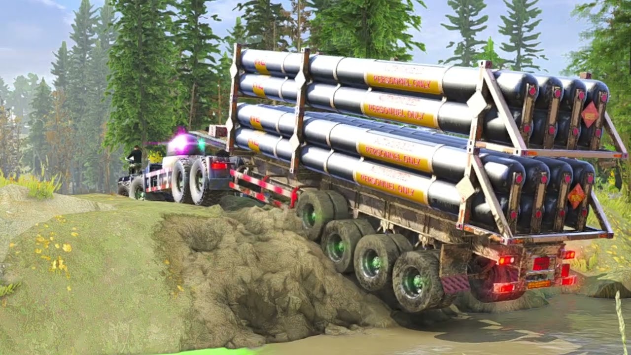 Impossible Crossing? Testing Truck Engine Durability Against Deep Waters!