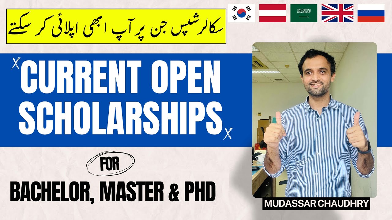 Current Fully Funded Scholarships for Bachelor's, Master's & PhD