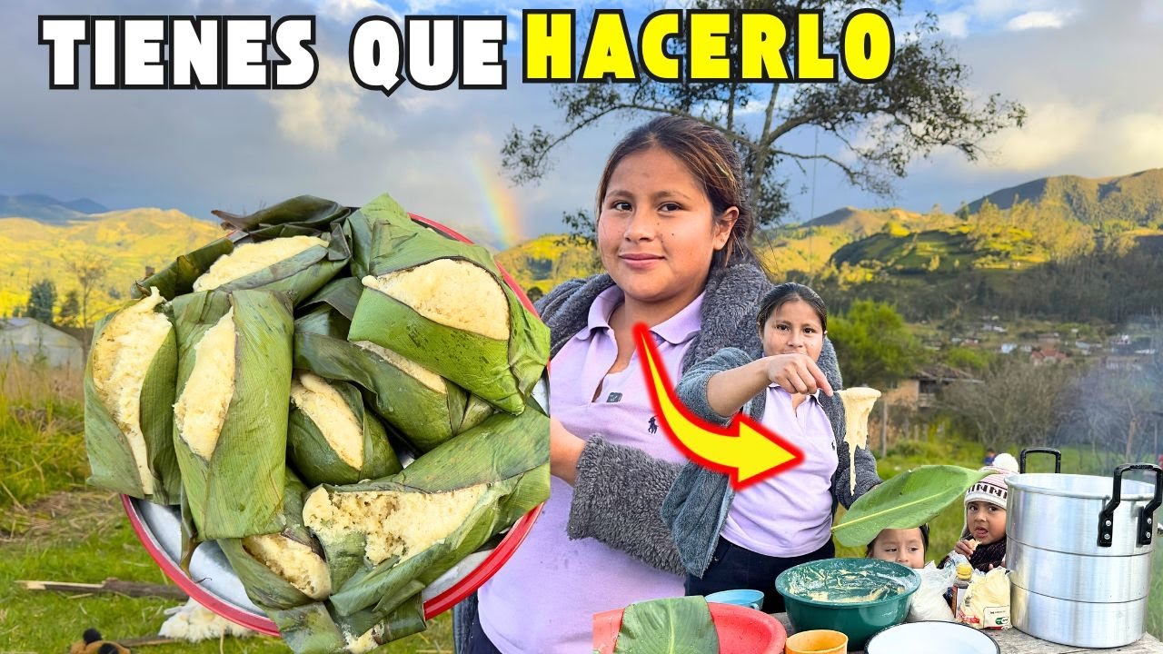 Este es el secreto para hacer que tus QUIMBOLITOS sean muy esponjosos en el Campo - Dalya