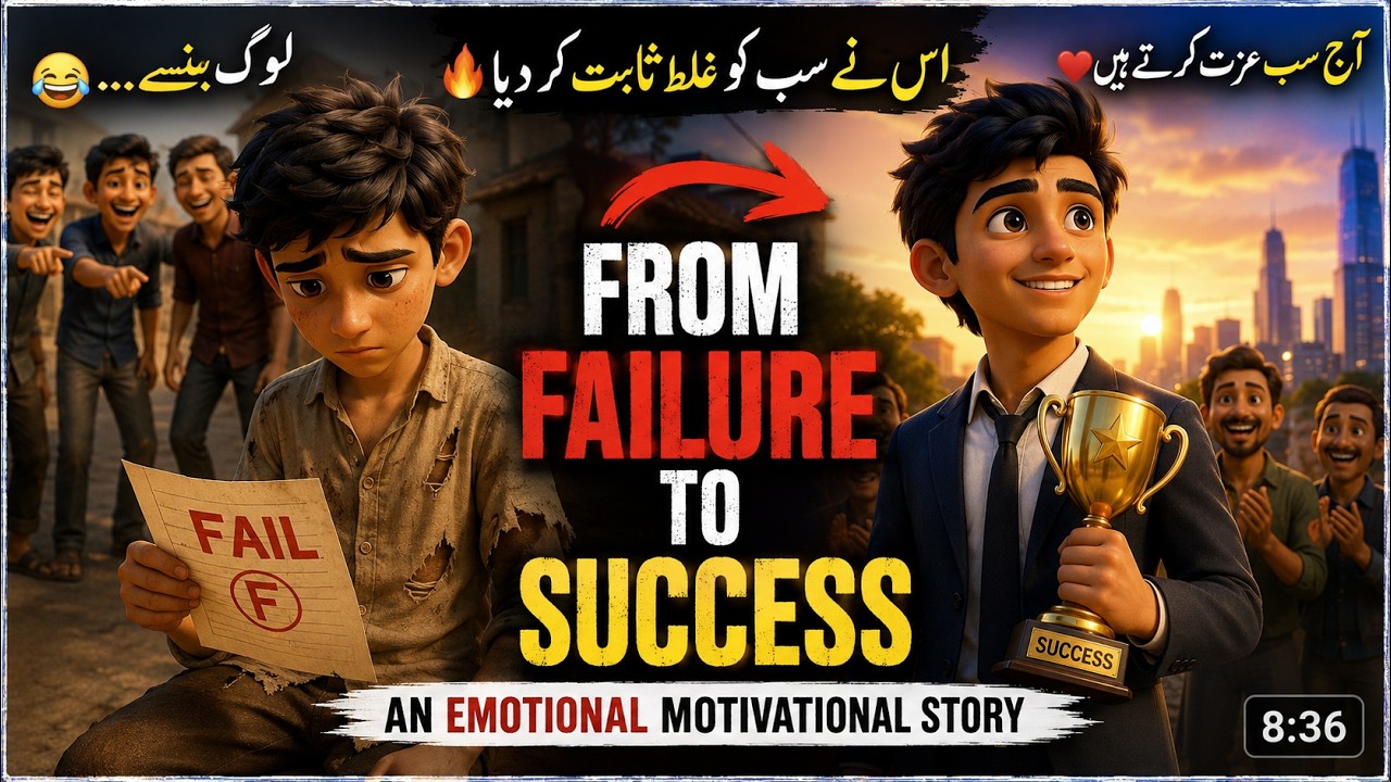 From Failure to Success &ndash; This Story Will Change Your Life&lrm;