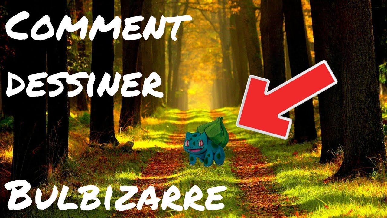 Comment dessiner Bulbizarre (avec narration) - POKEMON