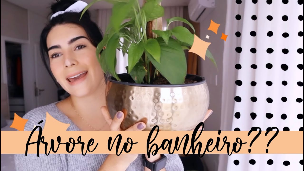 Coloquei uma ÁRVORE no banheiro + Strogonoff Vegetariano #vlog