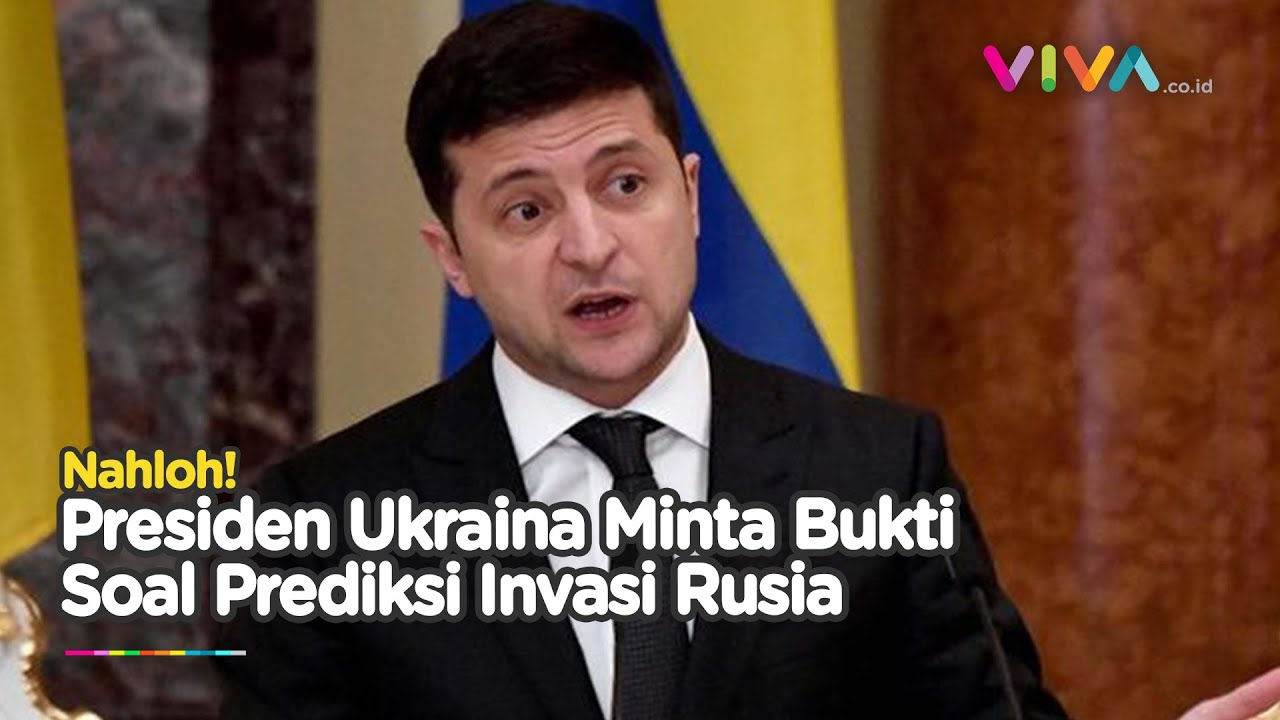 Prediksi Invasi Besar Rusia dalam Hitungan Hari, Presiden Ukraina Ketar-ketir