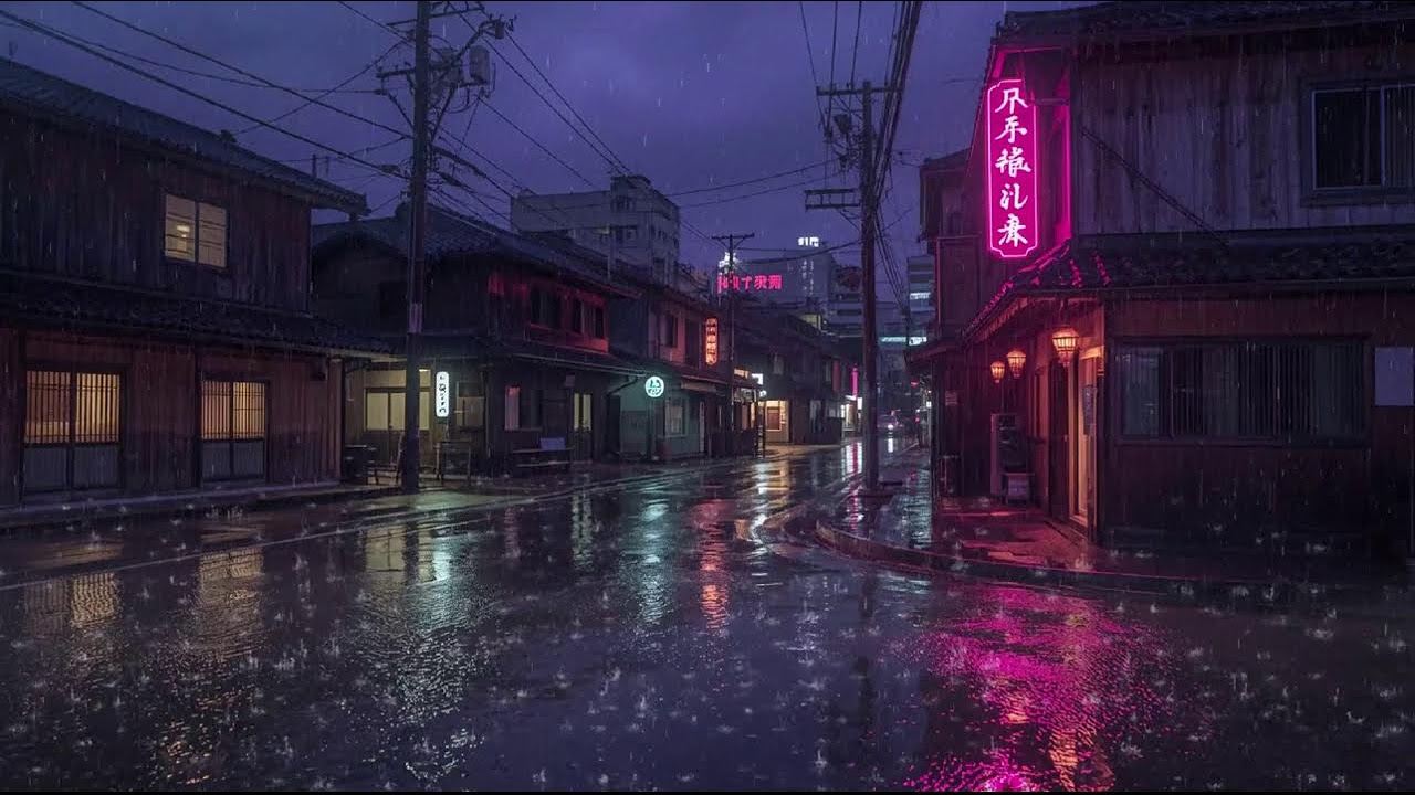 Tokyo Midnight Rain 🌧️ Lofi HipHop Beats for Focus, Study & Night Vibes #83