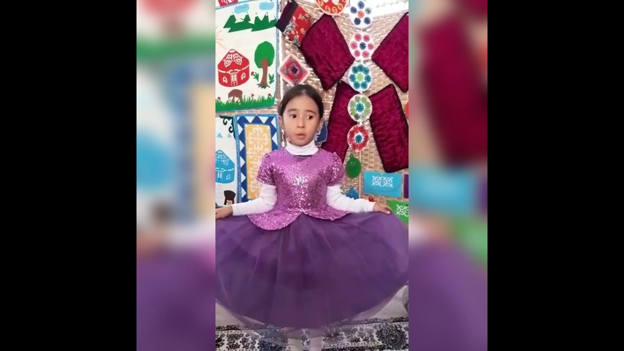 Кыргыз тили майрамына карата бала бакчадагы иш чара.