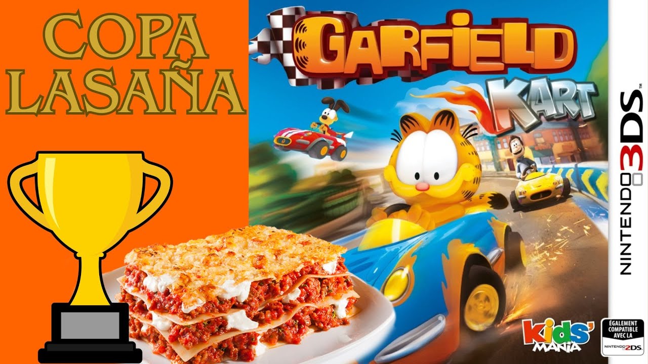 100 cc Copa lasaña - Garfield Kart 3DS