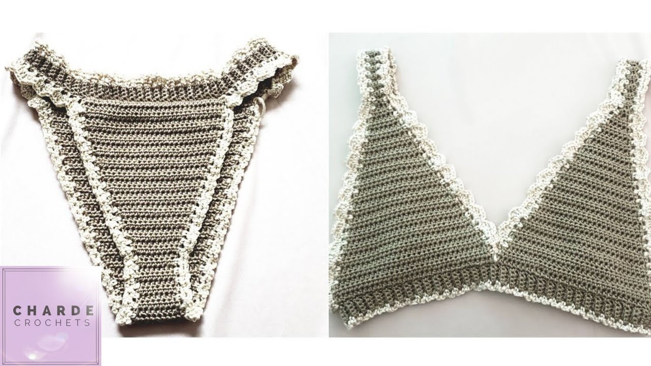 Crochet Chic Bikini Set | Part 3: From Chic to Girly, Crochet Lace Border