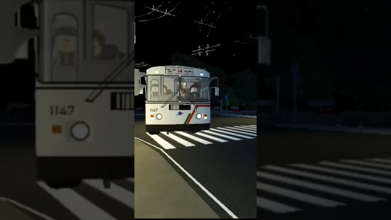Я играю в Роблокс и OneSkyVed's Trolleybuses Place (indev) и троллейбус #троллейбус #роблокс
