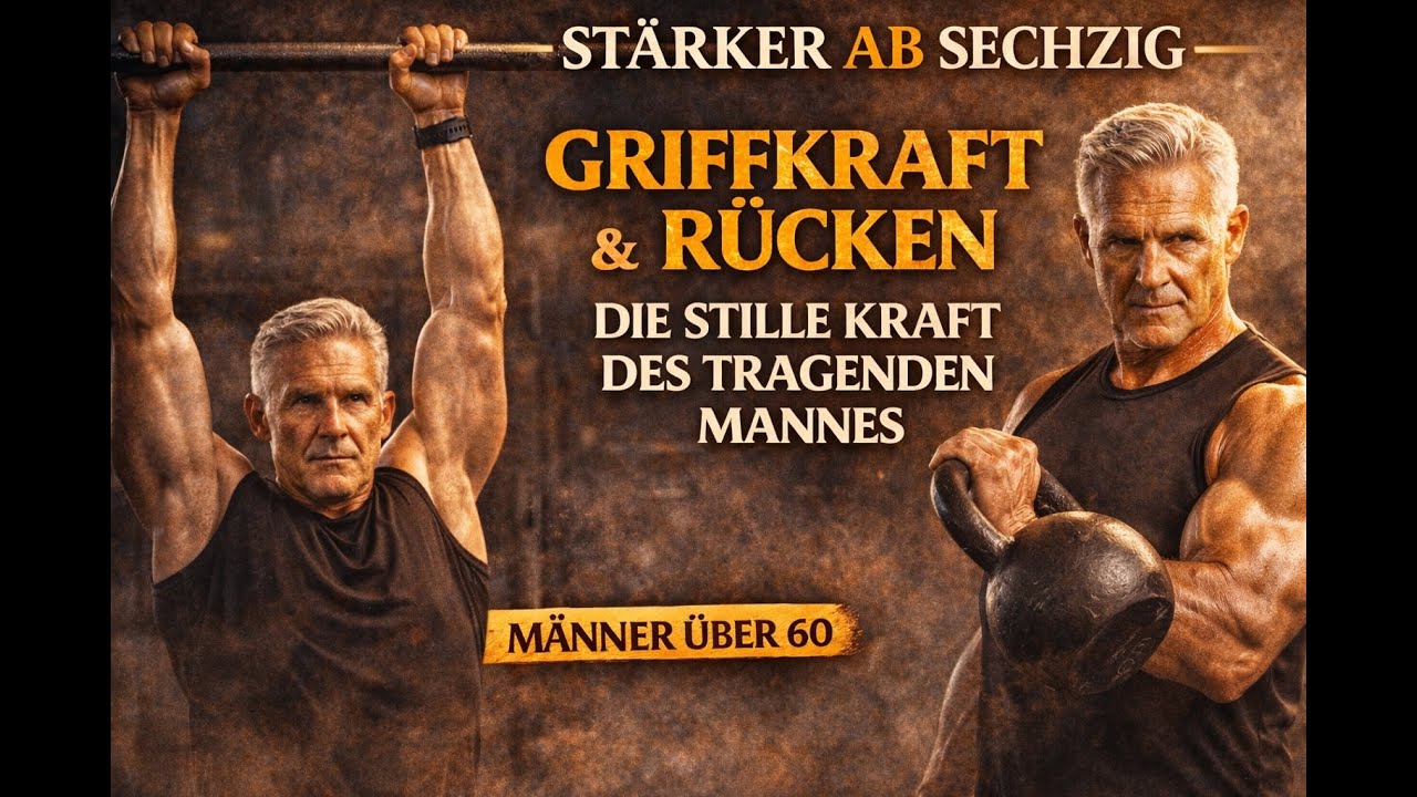 Stärker ab sechzig - Griffkraft und aufrechte Körperhaltung für Männer über 60