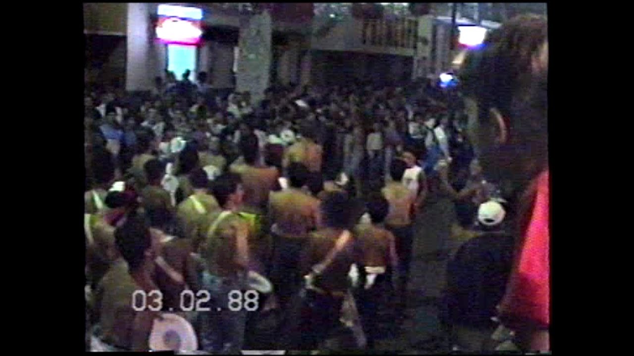Carnaval 1989 - R. Dr. Munhoz da Rocha - Irati