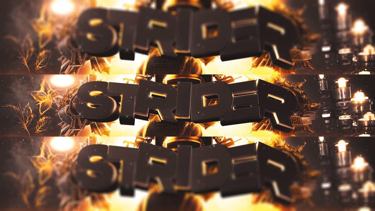 Banner Design for @Strider2U  Enjoy | TimeLaps