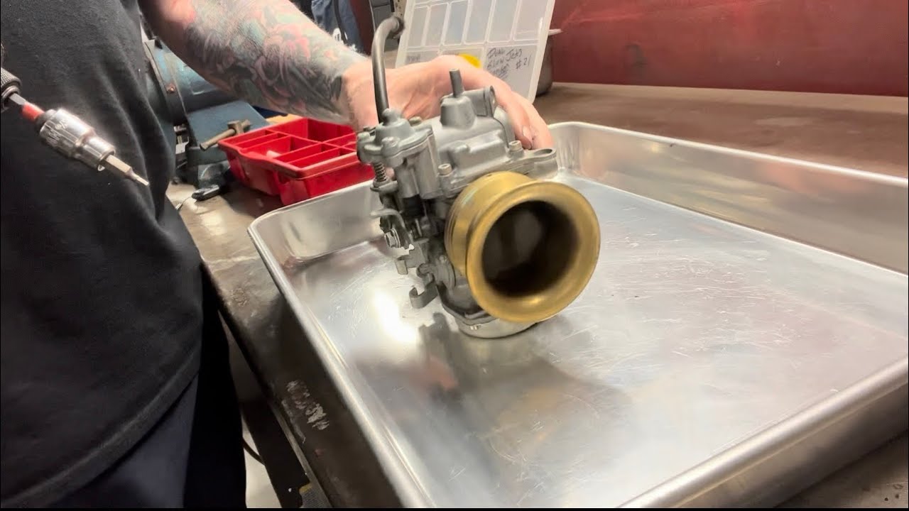 carburetor tear down #hondashadowbobber #bobbermotorcycle #bobberstyle #keihincarburetor