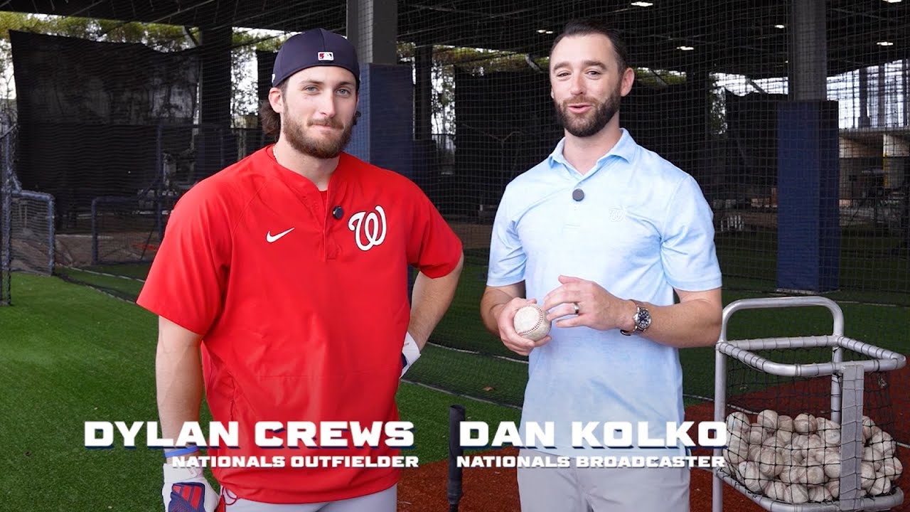 Cage Session With Nats Outfielder Dylan Crews