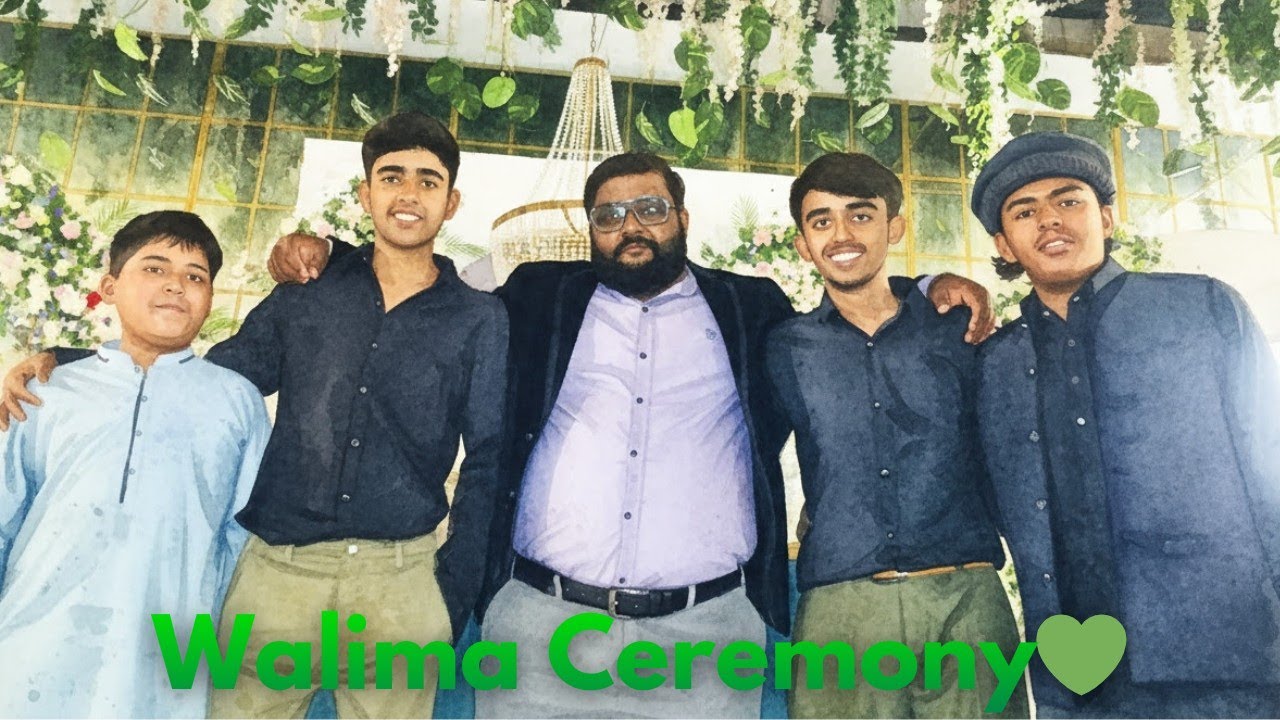 Walima Vlog♥️Last Event Of Behen Ki Shaadi🙏