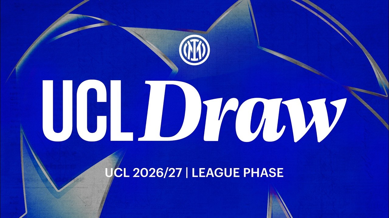 LIVE UCL | CHAMPIONS LEAGUE DRAW 2026/27 ⭐️⚫🔵