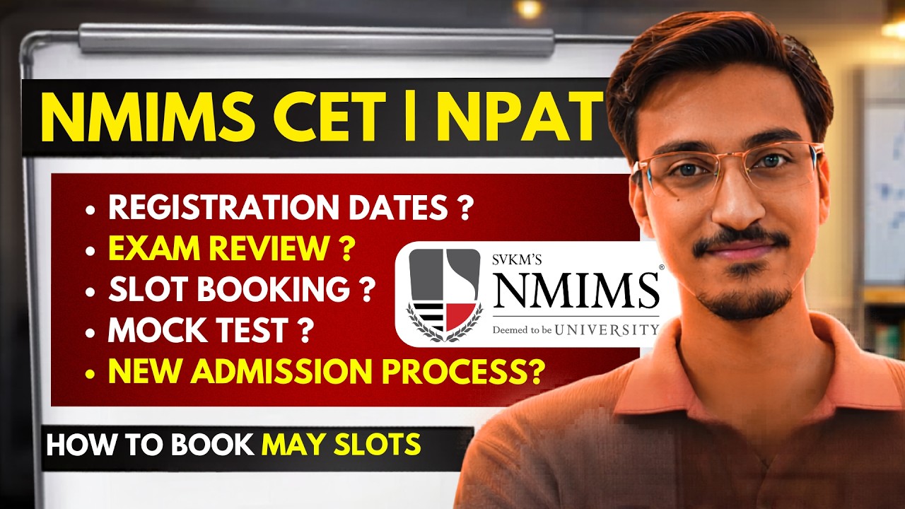NPAT NMIMS 2026 | May Slot Booking Fulled? Exam Strategy | Cutoff & Safe Score Analysis | Mock TEST