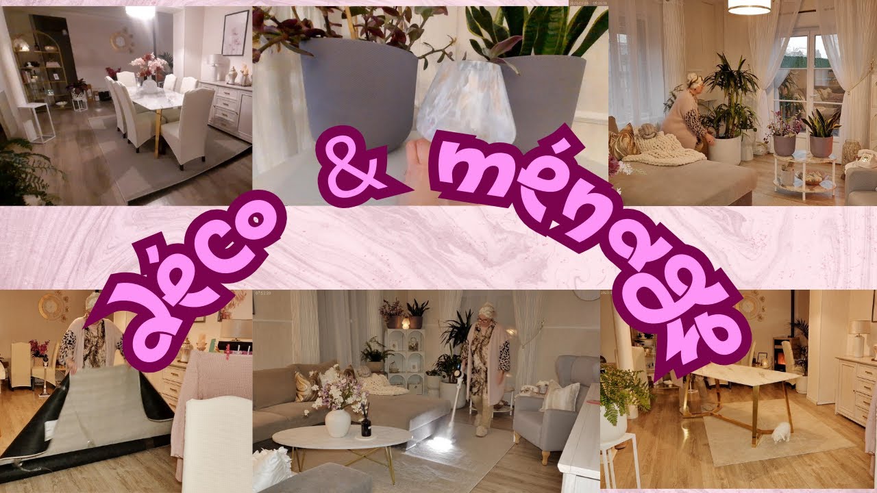NOUVELLE DÉCO SALON / NOUVEAU TAPIS & MÉNAGE