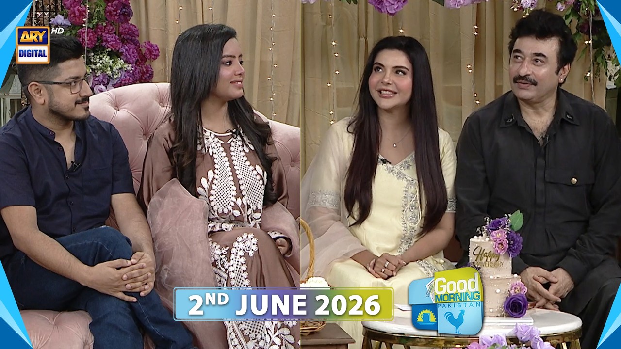 Good Morning Pakistan | Happy Wedding Anniversary | Nida Yasir | Yasir Nawaz | 2nd June 2026