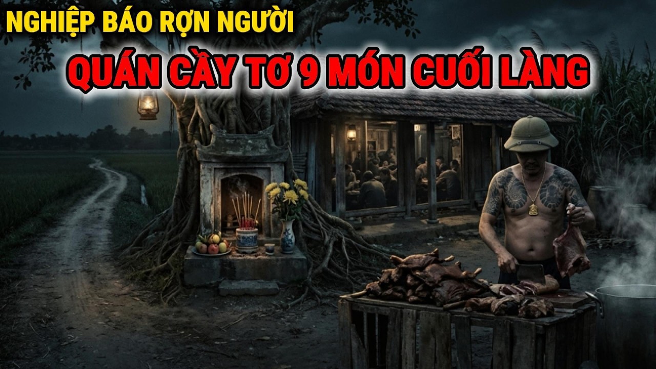 NGHIỆP BÁO RỢN NGƯỜI Ở Quán Cầy Tơ 9 Món Cuối Làng-Đêm Nào Cũng Có Tiếng Chó Tru | NHÂN QUẢ BÁO ỨNG